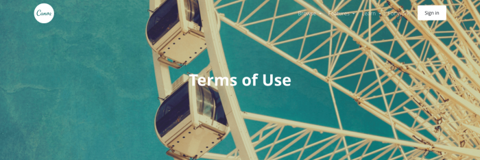 Terms and Privacy